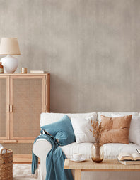 Papel de Parede Adesivo Cimento Queimado Nude