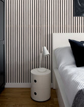 Papel de Parede Madeira Ripada Clean