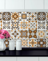 Papel de Parede Adesivo Azulejo Madri