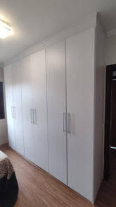 Adesivo Envelopamento para Guarda-Roupa Branco Fosco Imprimax