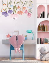 Adesivo de Parede Flores Candy Colorido