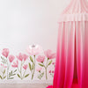 Adesivo de Parede Flores Candy Rosa