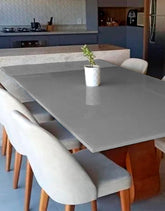 Adesivo para Mesa Cinza Laca Off