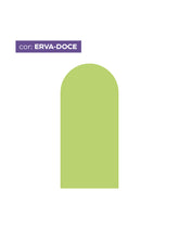 Adesivo de Parede Arco Liso Erva Doce