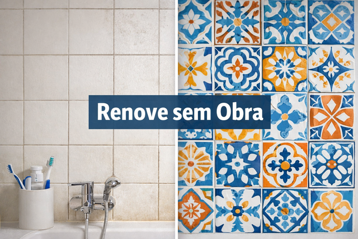 Adesivo para Azulejo: Renovação Fácil para Cozinha e Banheiro