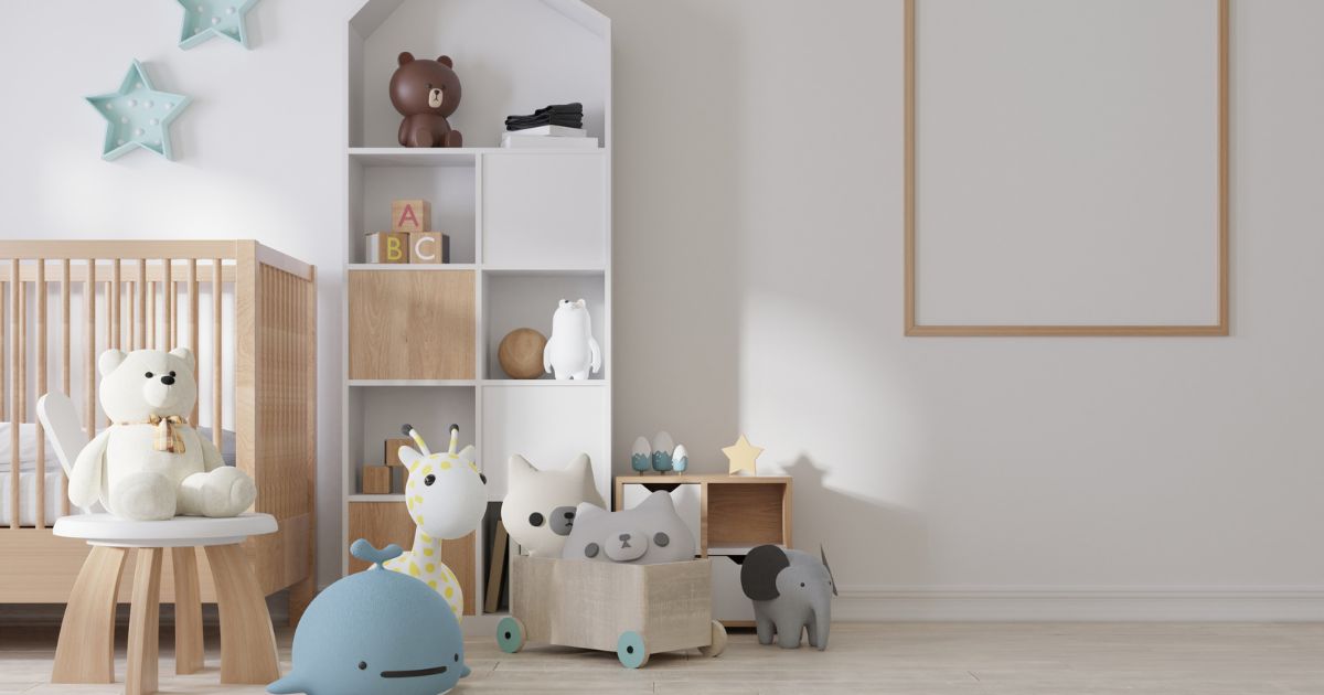 Decoração segura e funcional para quartos infantis