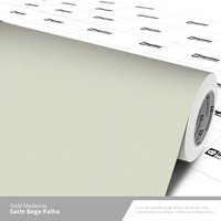 Revestimento Adesivo para Móveis Fórmica Bege Palha