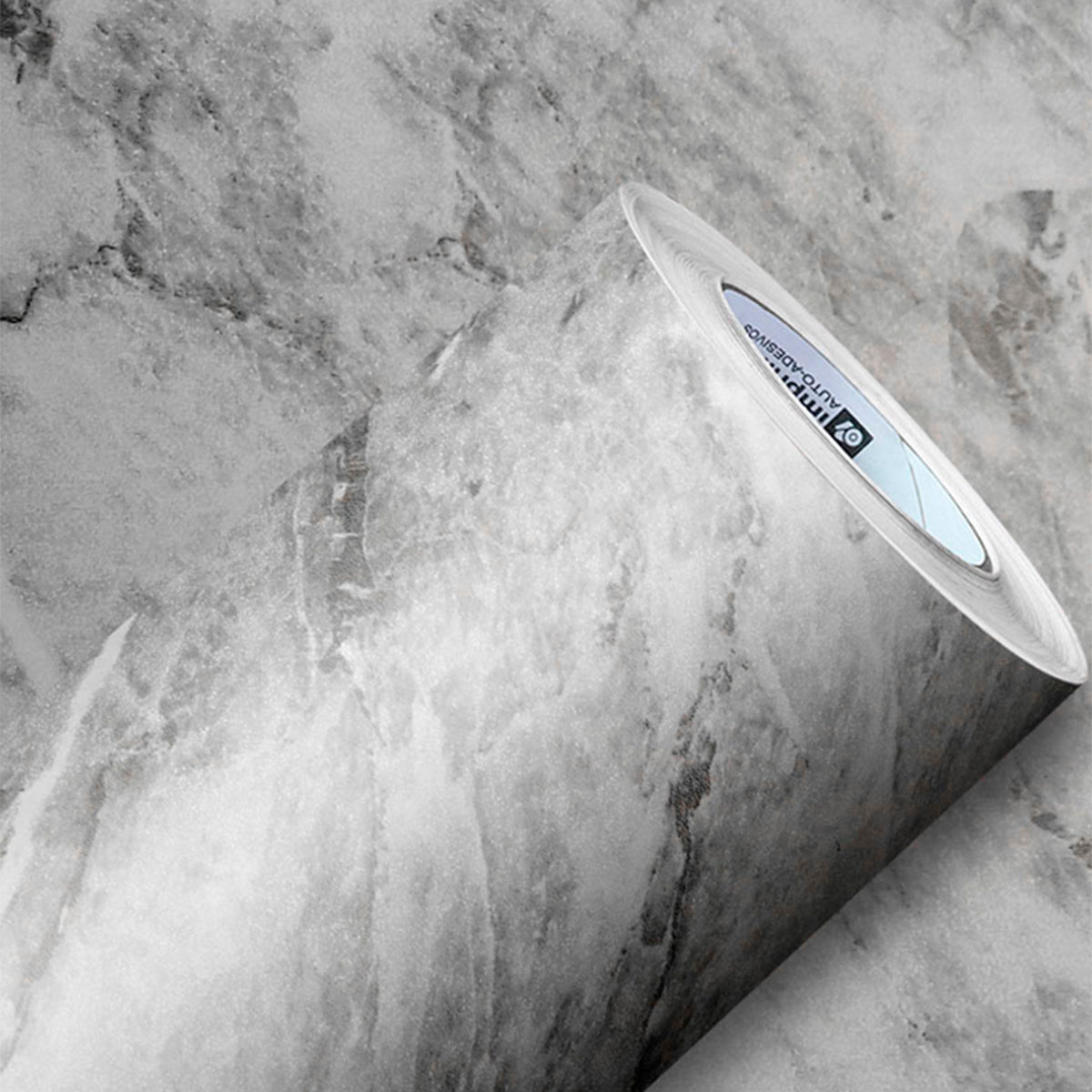 Adesivo para Chão Mármore Carrara Perolizado