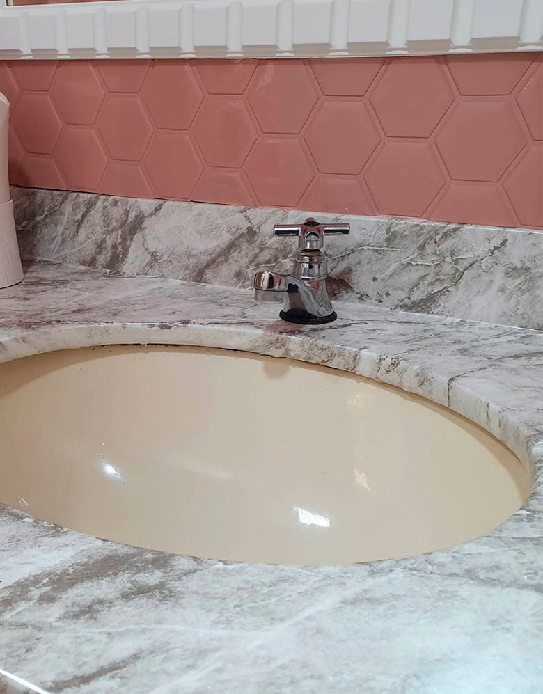 Adesivo para Pia Mármore Carrara