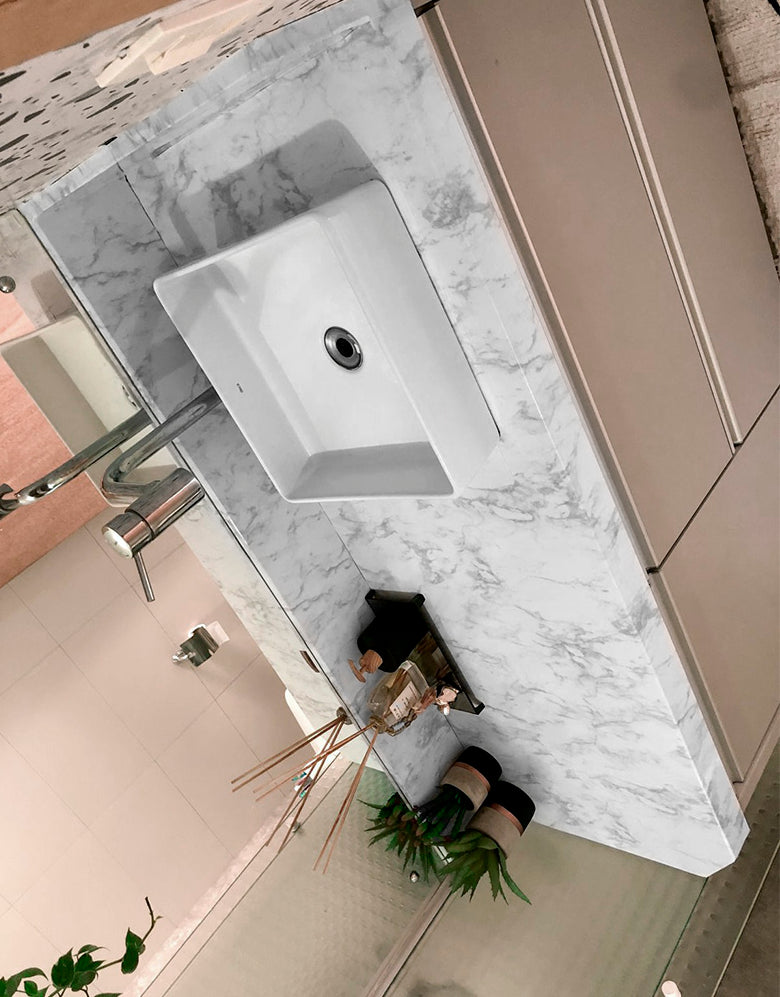 Revestimento Adesivo Mármore Lunare Brilho