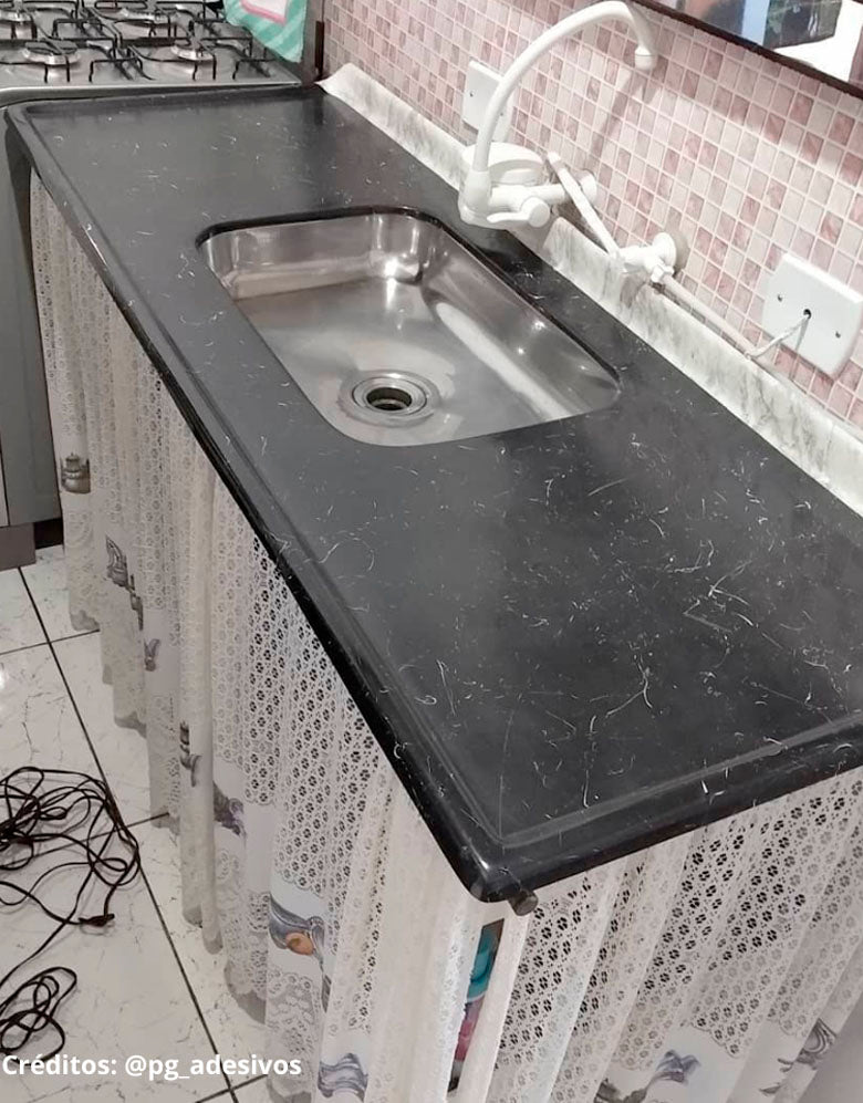 Adesivo para Pia Mármore Carrara