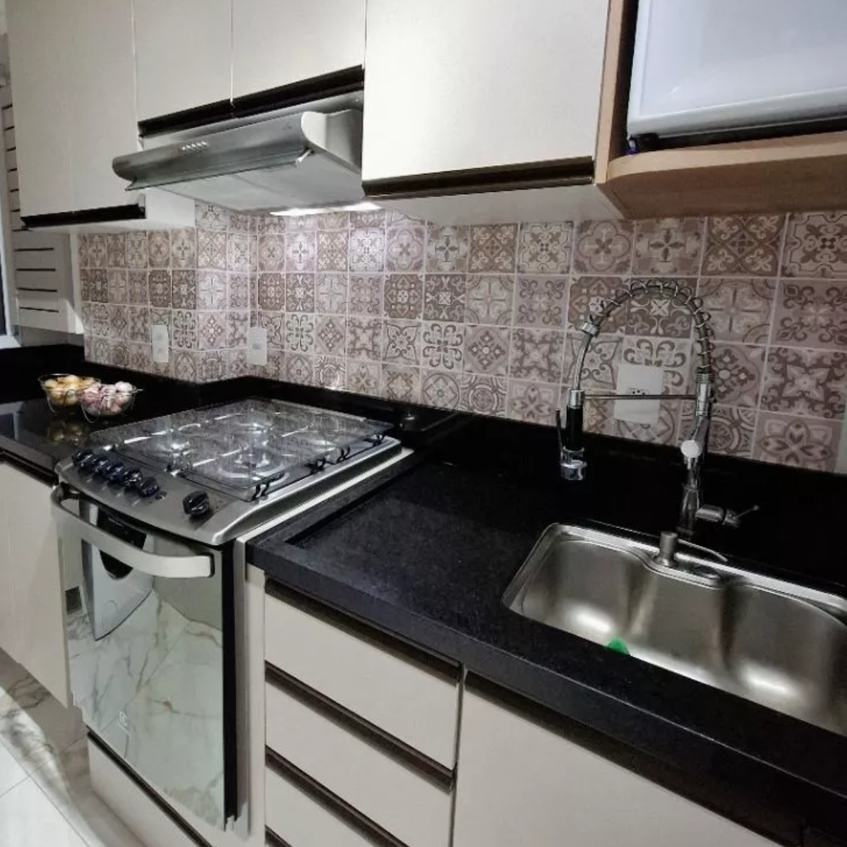 Papel de Parede Adesivo Azulejo Nude