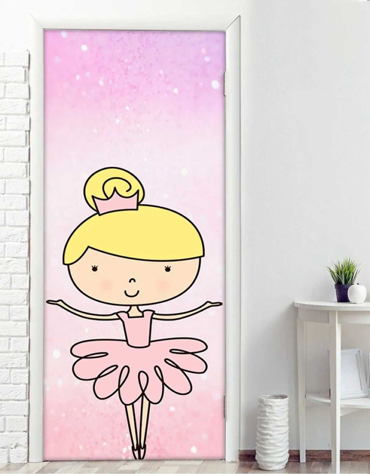 Adesivo para Porta Bailarina