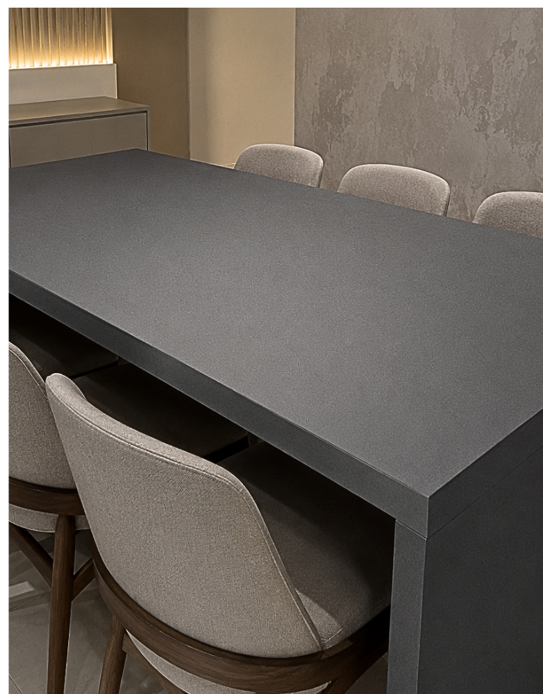 Adesivo para Mesa Grafite Fosco