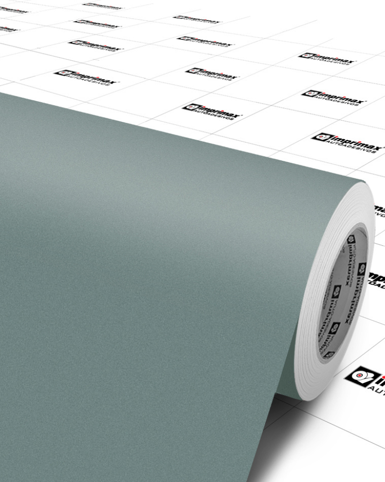 Papel de Parede Adesivo Fórmica Azul Cinzenta Satin Glacial