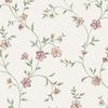 Papel de Parede Adesivo Floral Campestre Rosé