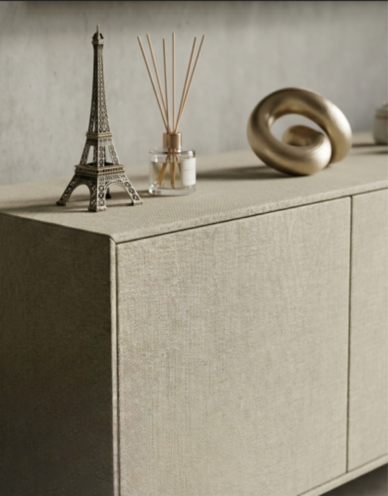 Revestimento Adesivo Telado Linho Avalon Areia