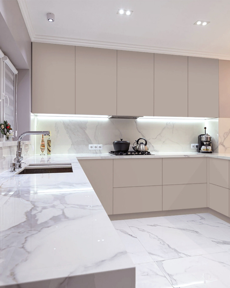 Papel de Parede Adesivo Fórmica Capuccino