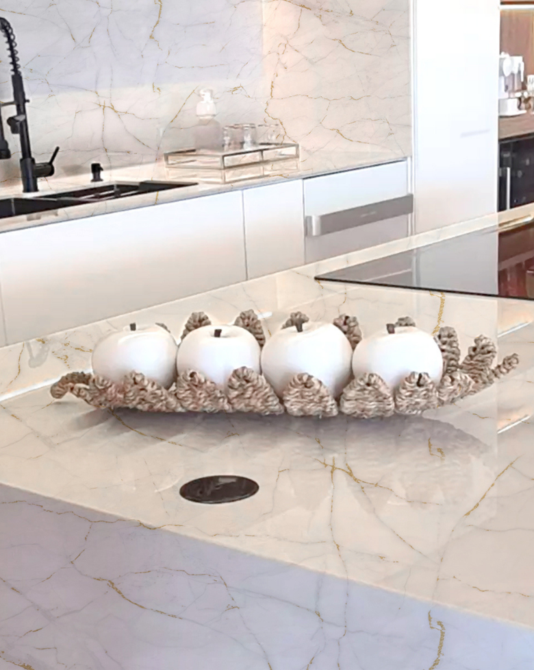 Revestimento Adesivo Mármore Callacata Gold