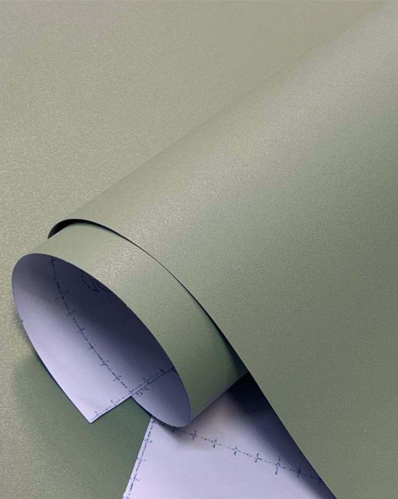 Papel de Parede Fórmica Verde Sálvia