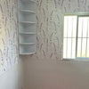 Papel de Parede Adesivo Lavanda Aquarela