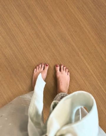 Adesivo para Piso Madeira Texturizado Freijo Castanho