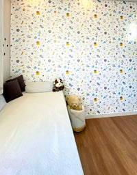 KIT DE 3 ROLOS - 3,00m x 50cm - Papel de Parede Adesivo Astronauta