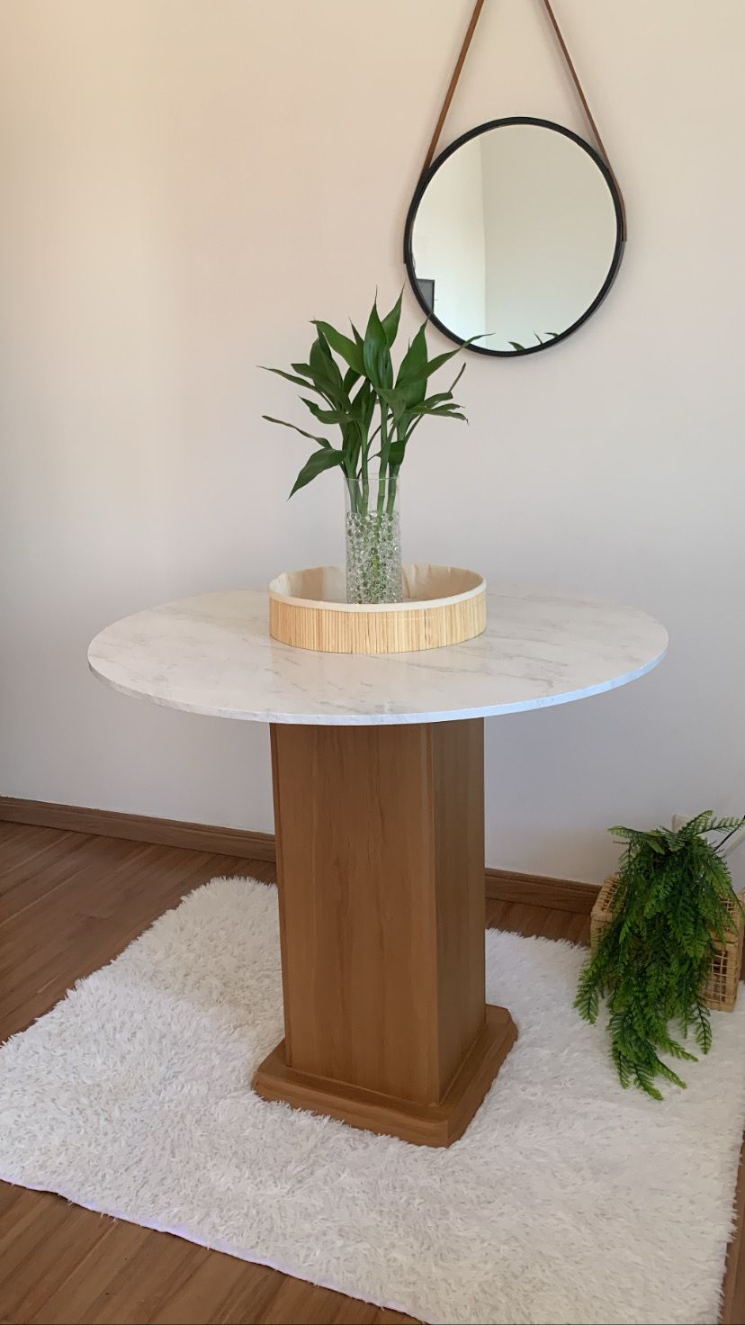 Adesivo para Mesa Mármore Calacata Perolizado