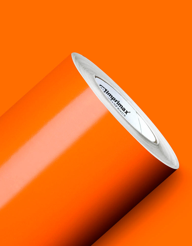 Adesivo de Envelopamento Laranja