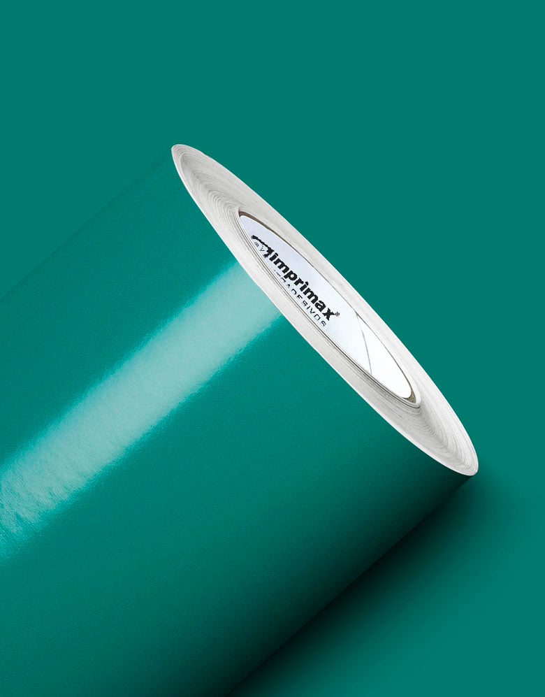 Adesivo de Envelopamento Verde Turquesa