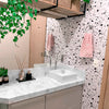Papel de Parede Adesivo Terrazzo Granilite Rutilo