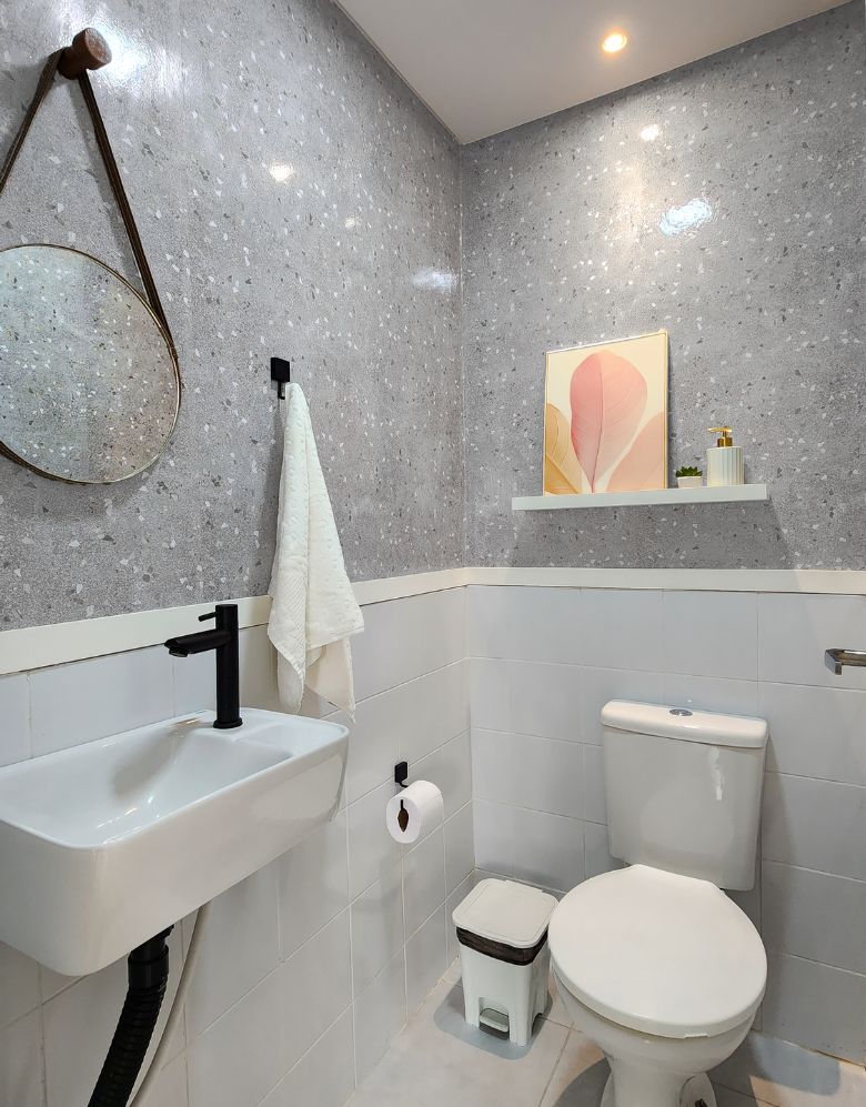 Papel de Parede Adesivo Granilite Escandinavo