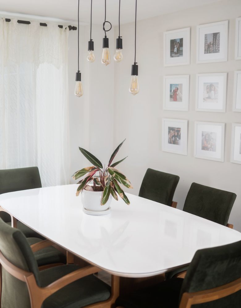 Adesivo para Mesa Laca Branco