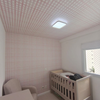 Papel de Parede Xadrez Grid Rosa Bebê