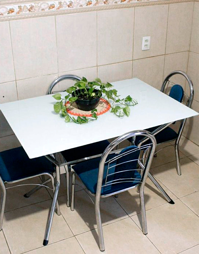 Adesivo para Mesa Laca Branco