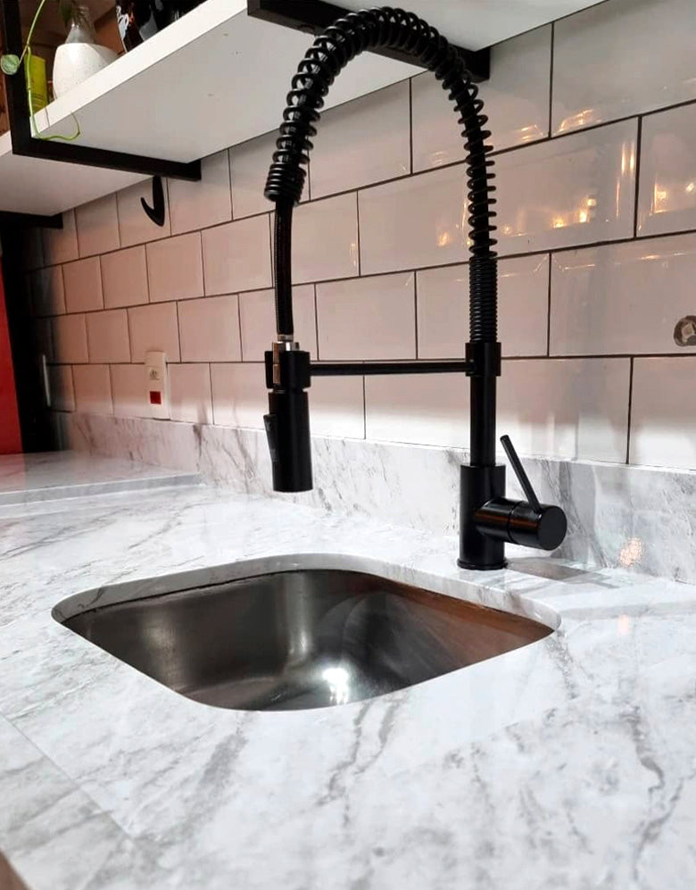 Adesivo para Pia Mármore Calacata Brilho