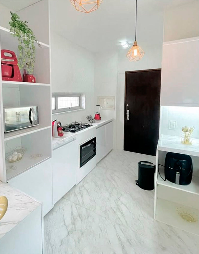 Revestimento Adesivo Mármore Calacata Brilho