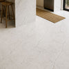 Adesivo para Piso Mármore Branco Marquina Matte