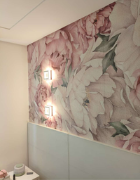 Painel de Parede Adesivo Peônias