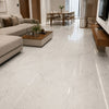 Revestimento Adesivo Mármore Branco Marquina Brilho