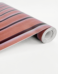 Adesivo Para Decoração Leotack Madeira Ripada 10m x 45cm