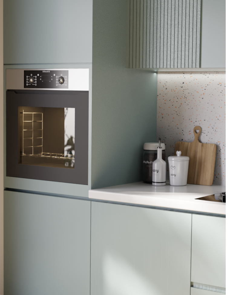 Revestimento Adesivo para Móveis Fórmica Azul Cinzenta Satin Glacial