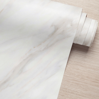 Papel de Parede Adesivo Marmorizado com película protetora para áreas úmidas e Molhadas 2,50x0,50m