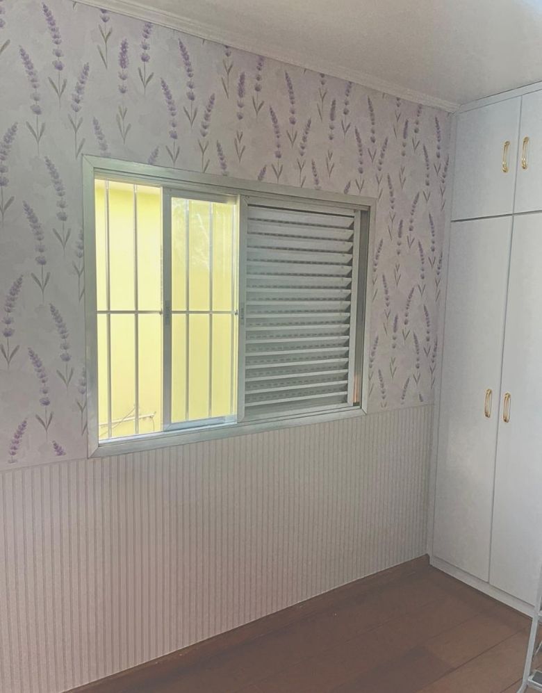 Papel de Parede Adesivo Lavanda Aquarela