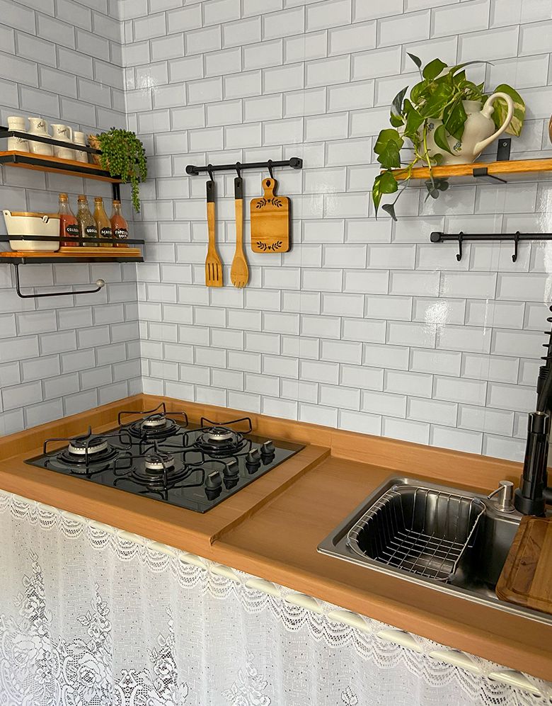 Papel de Parede Tijolinho Metro White