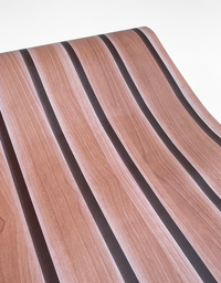 Adesivo Para Decoração Leotack Madeira Ripada 10m x 45cm