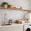 Papel de Parede Adesivo Mosaico Madrepérola