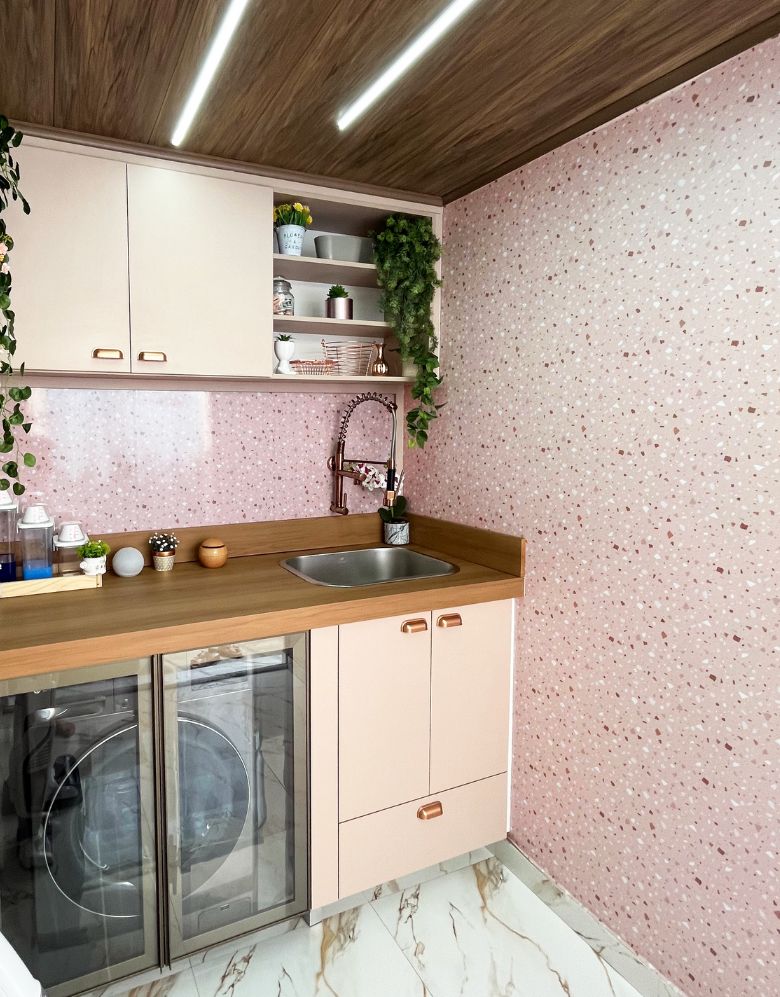 Papel de Parede Adesivo Granilite Romântico