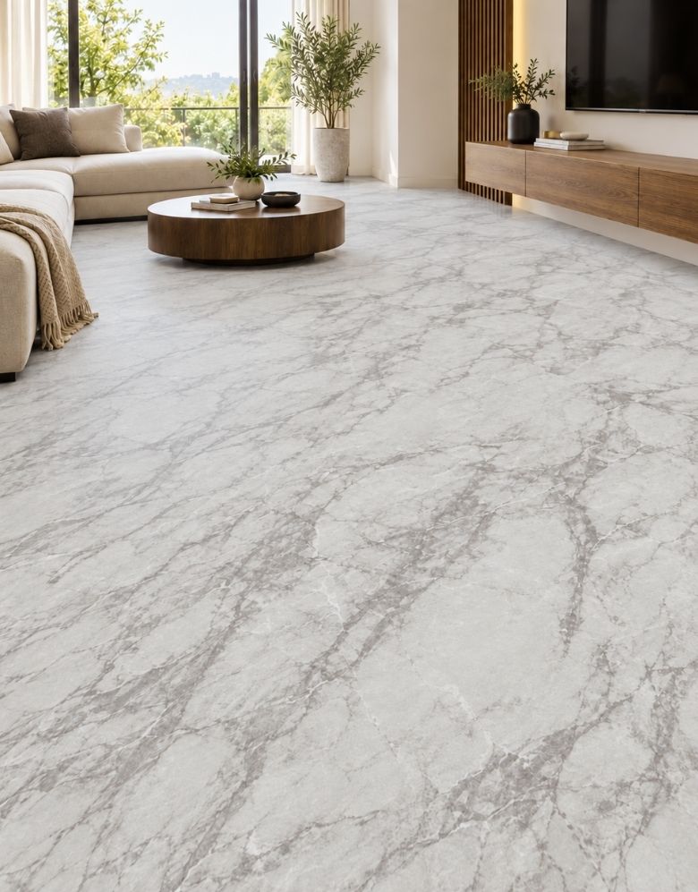 Revestimento Adesivo Mármore Carrara Perolizado