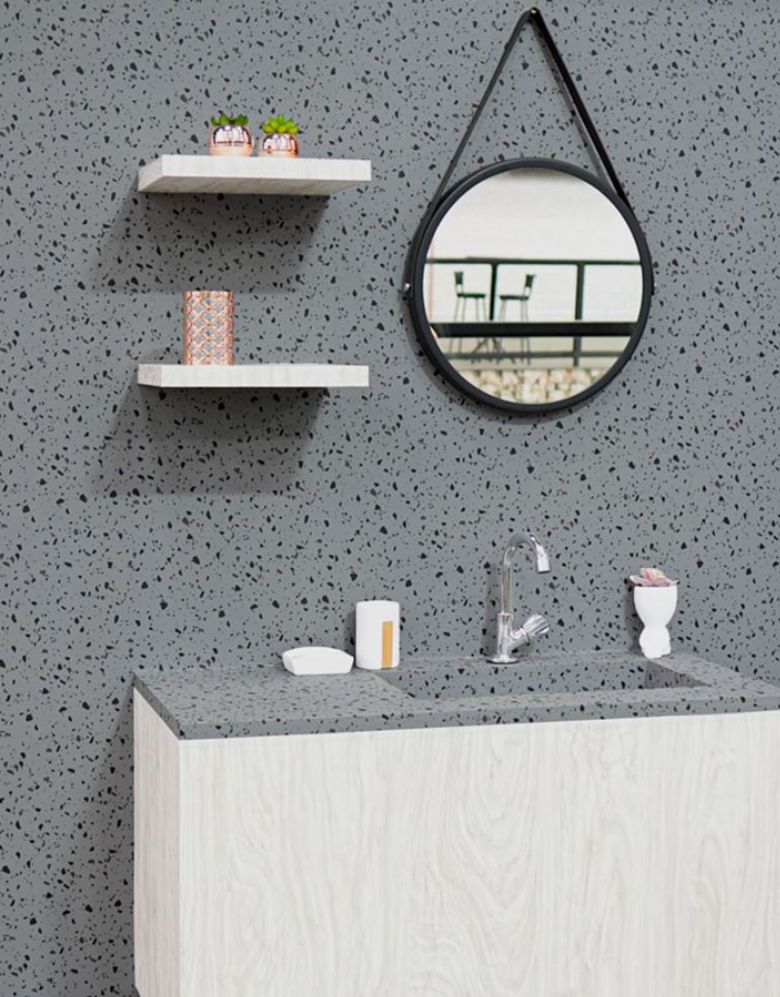 Revestimento Adesivo Granilite Carbono